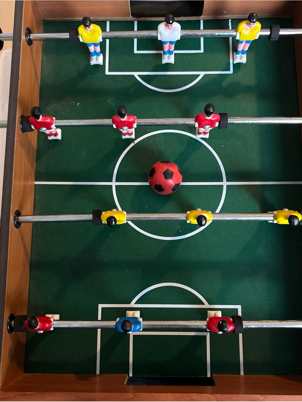 Mini Tabletop Foosball Game - Green - Picture 2 of 6